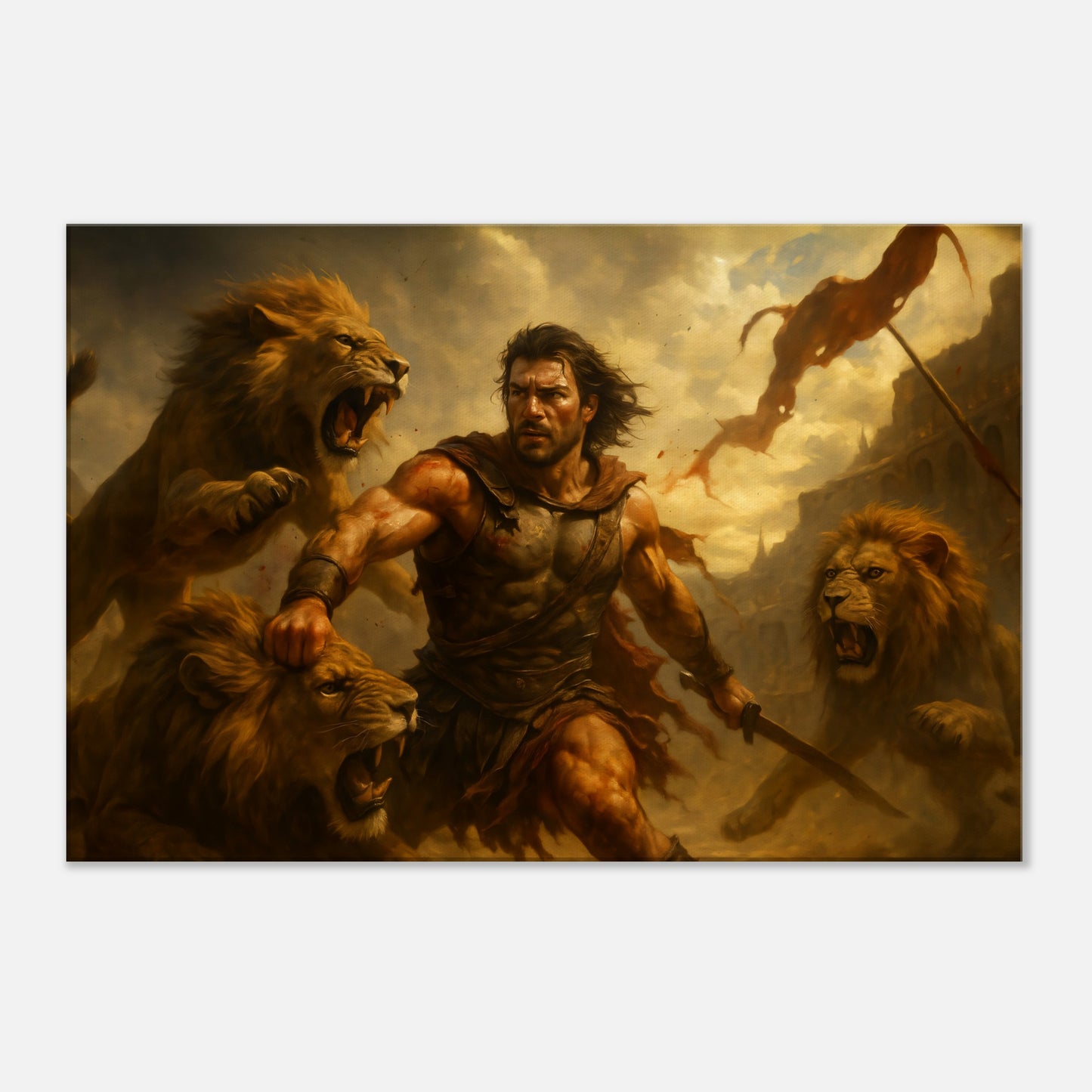The Warrior Within - Your Legendary Canvas