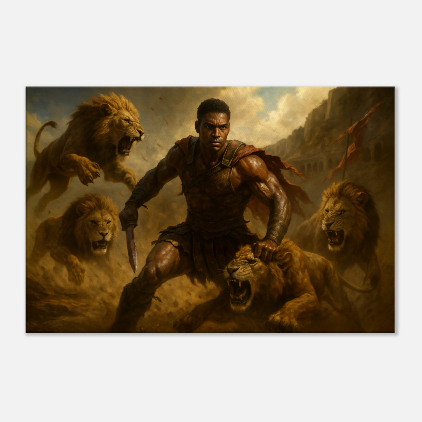 The Warrior Within - Your Legendary Canvas