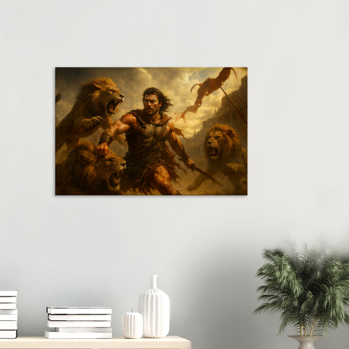 The Warrior Within - Your Legendary Canvas