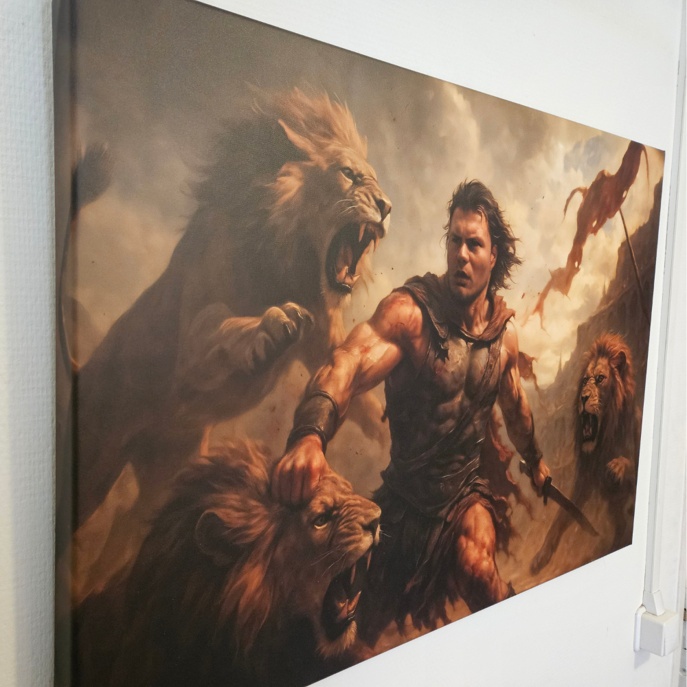 The Warrior Within - Your Legendary Canvas