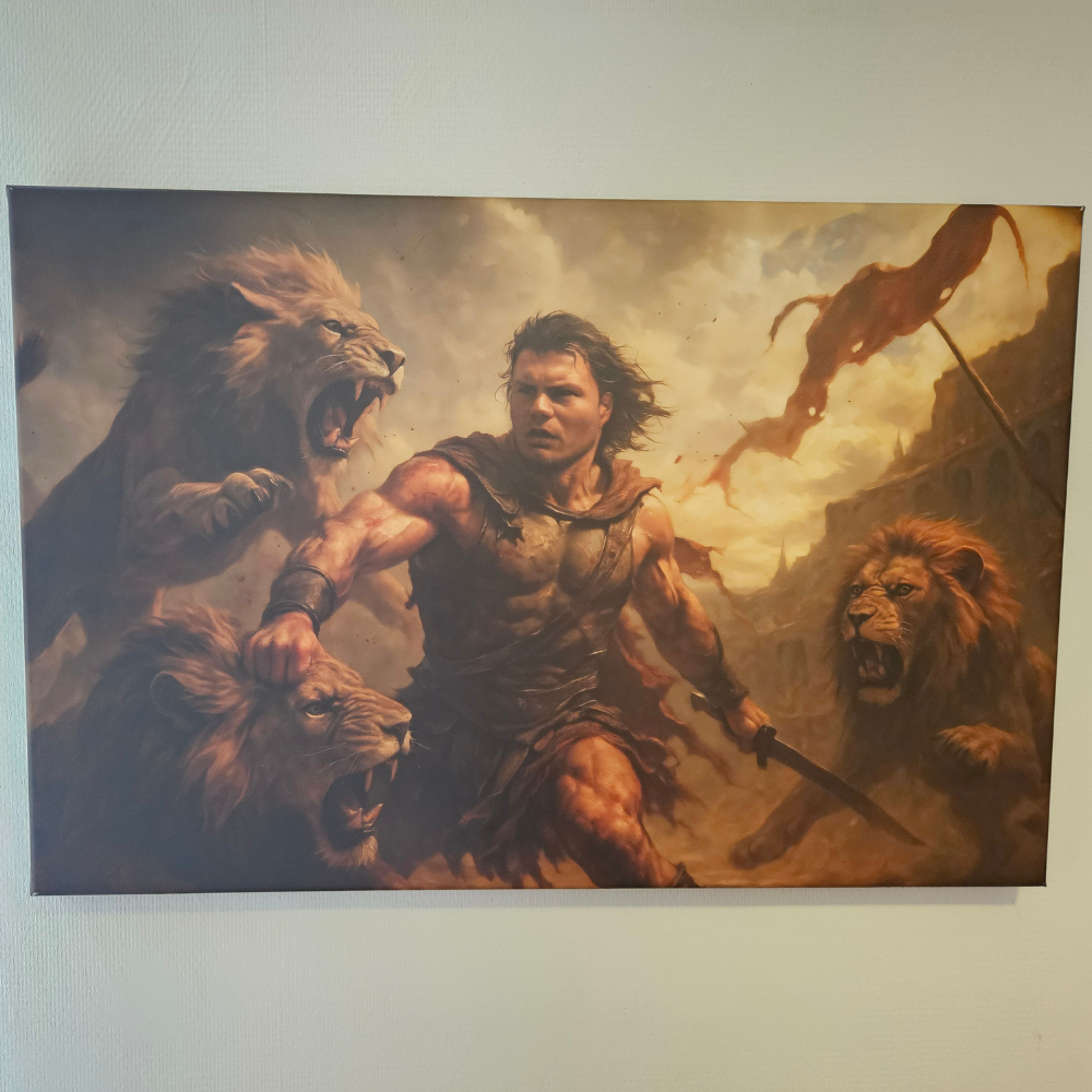 The Warrior Within - Your Legendary Canvas