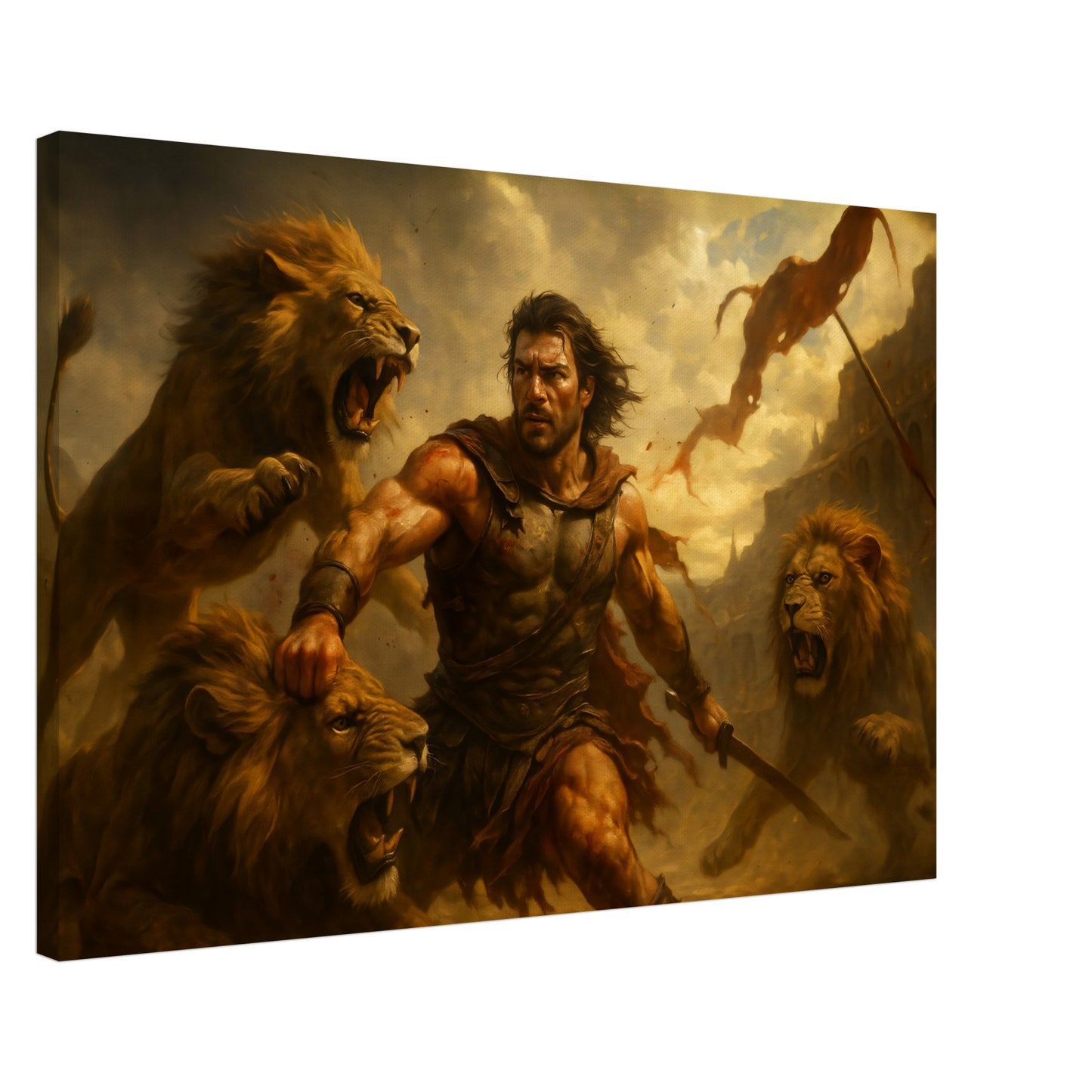 The Warrior Within - Your Legendary Canvas