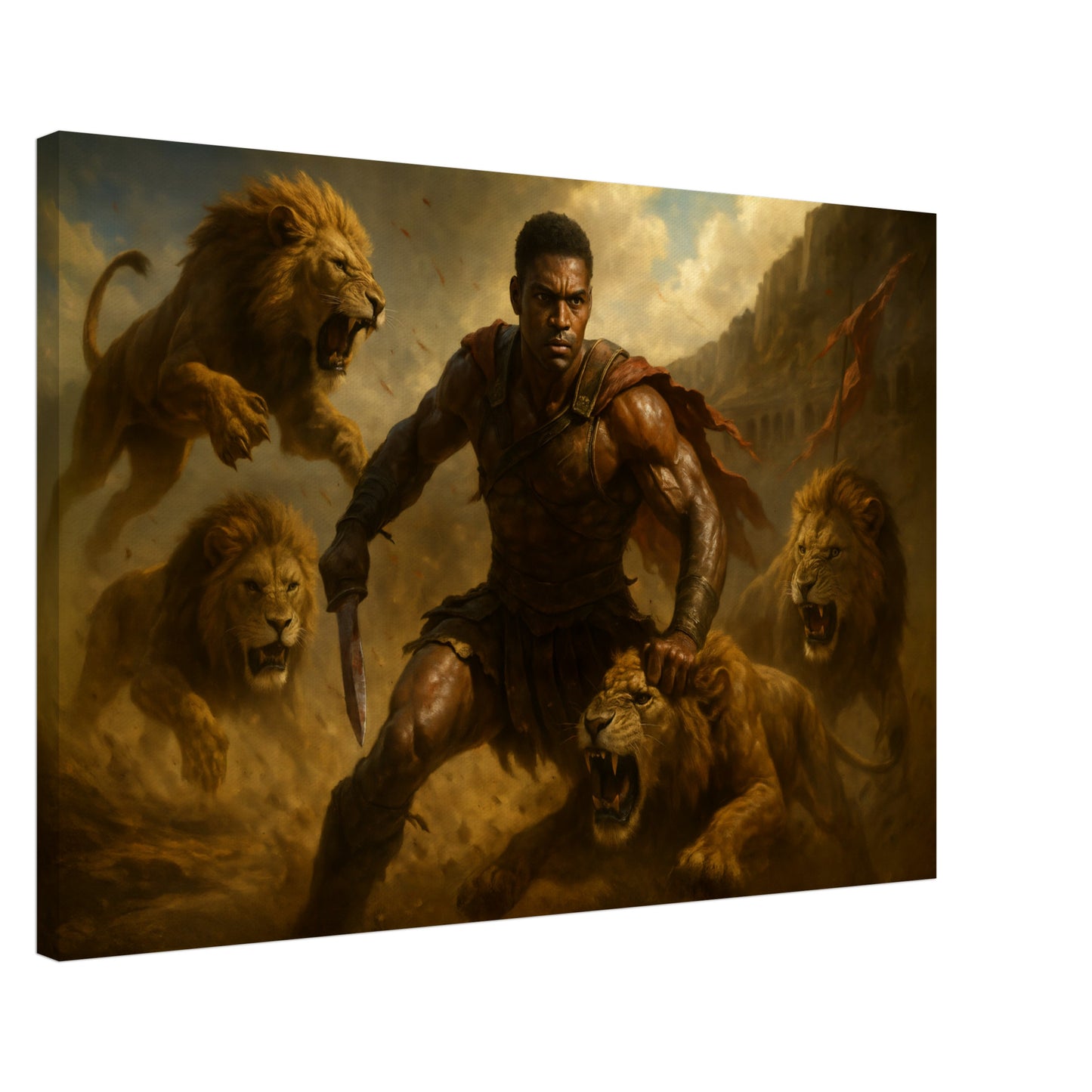 The Warrior Within - Your Legendary Canvas