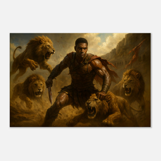 The Warrior Within - Your Legendary Canvas