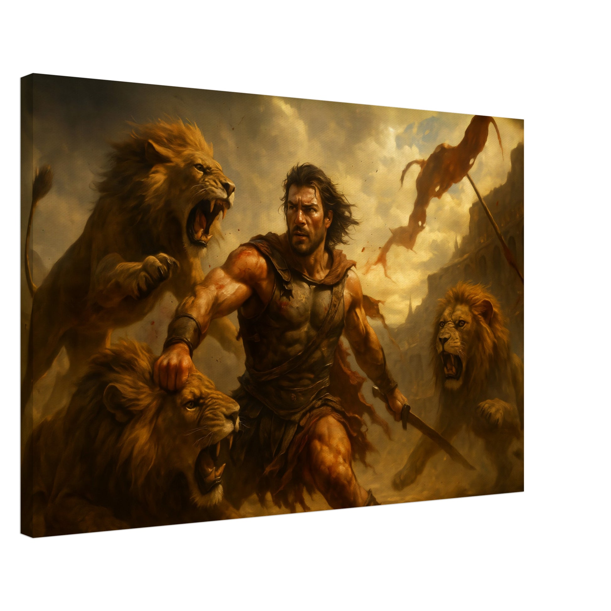 The Warrior Within - Your Legendary Canvas