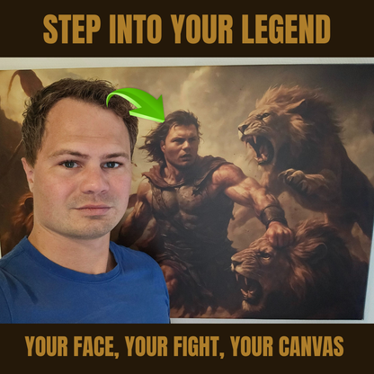 The Warrior Within - Your Legendary Canvas