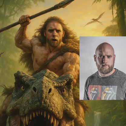 King of the Jungle - T-Rex rider